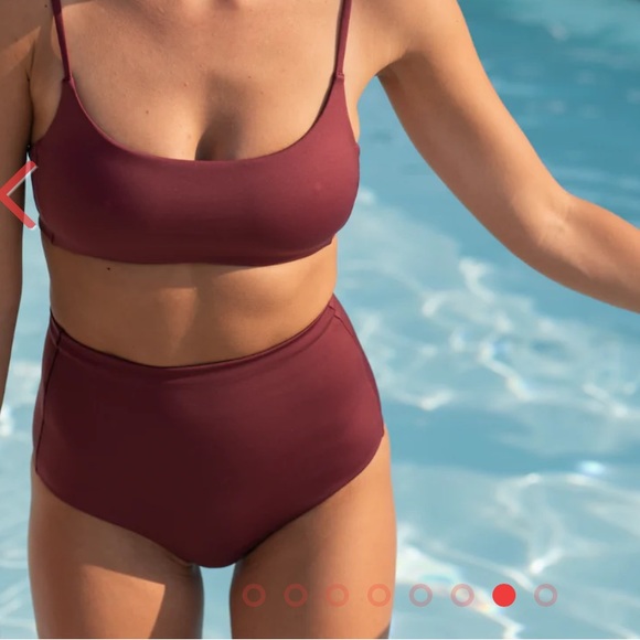 Left on Friday High-Tide Bottoms Desert Plum - Picture 2 of 7